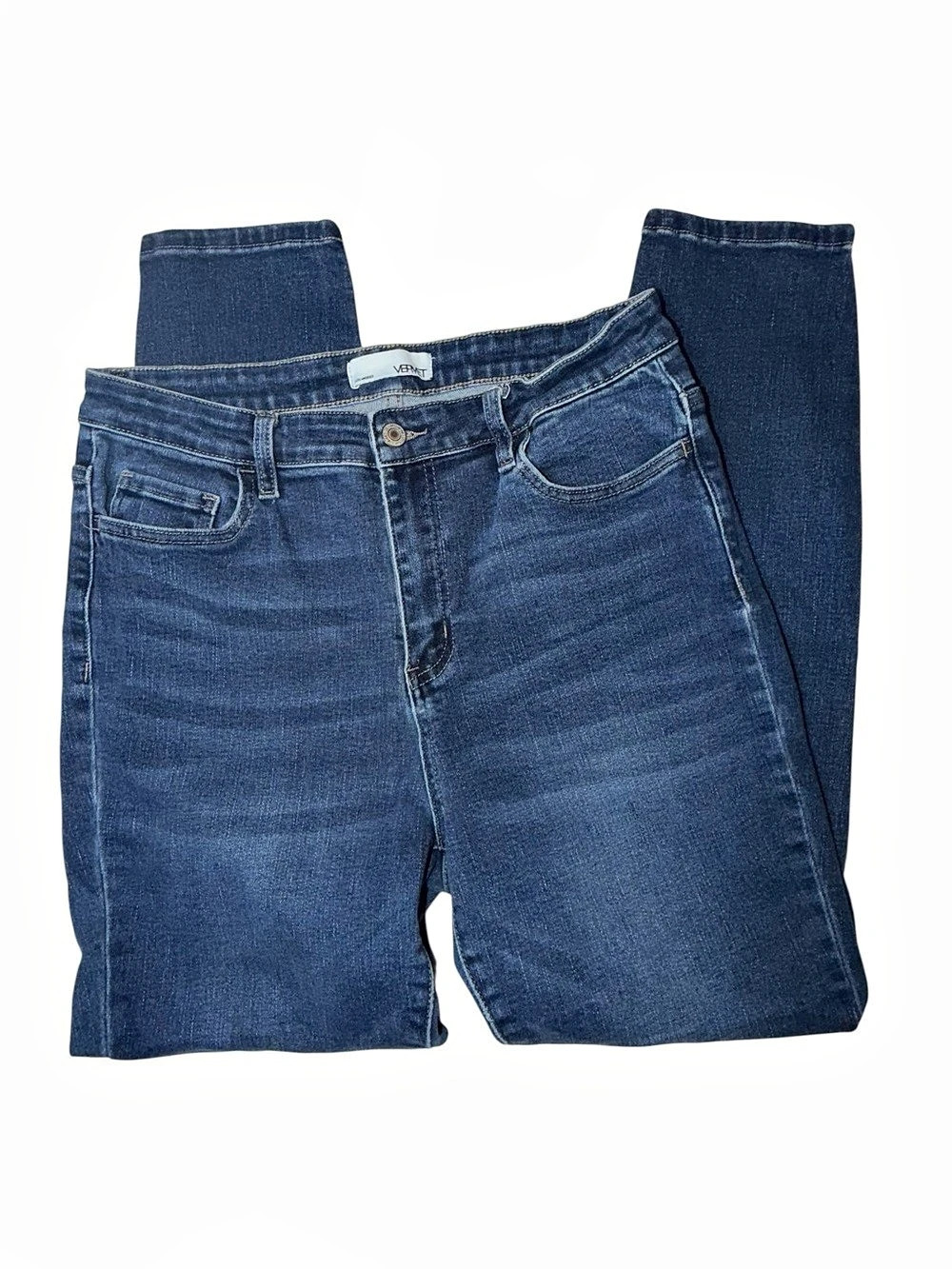 Vervet Straight Leg Jeans in Blue Waist 31